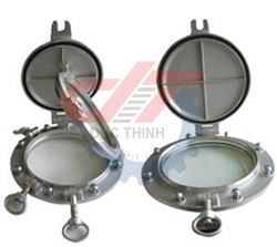 Cửa sổ tròn tàu biển có nắp che